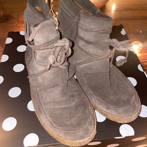 UGG moccasin booties
